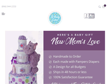 Tablet Screenshot of lilbabycakes.com